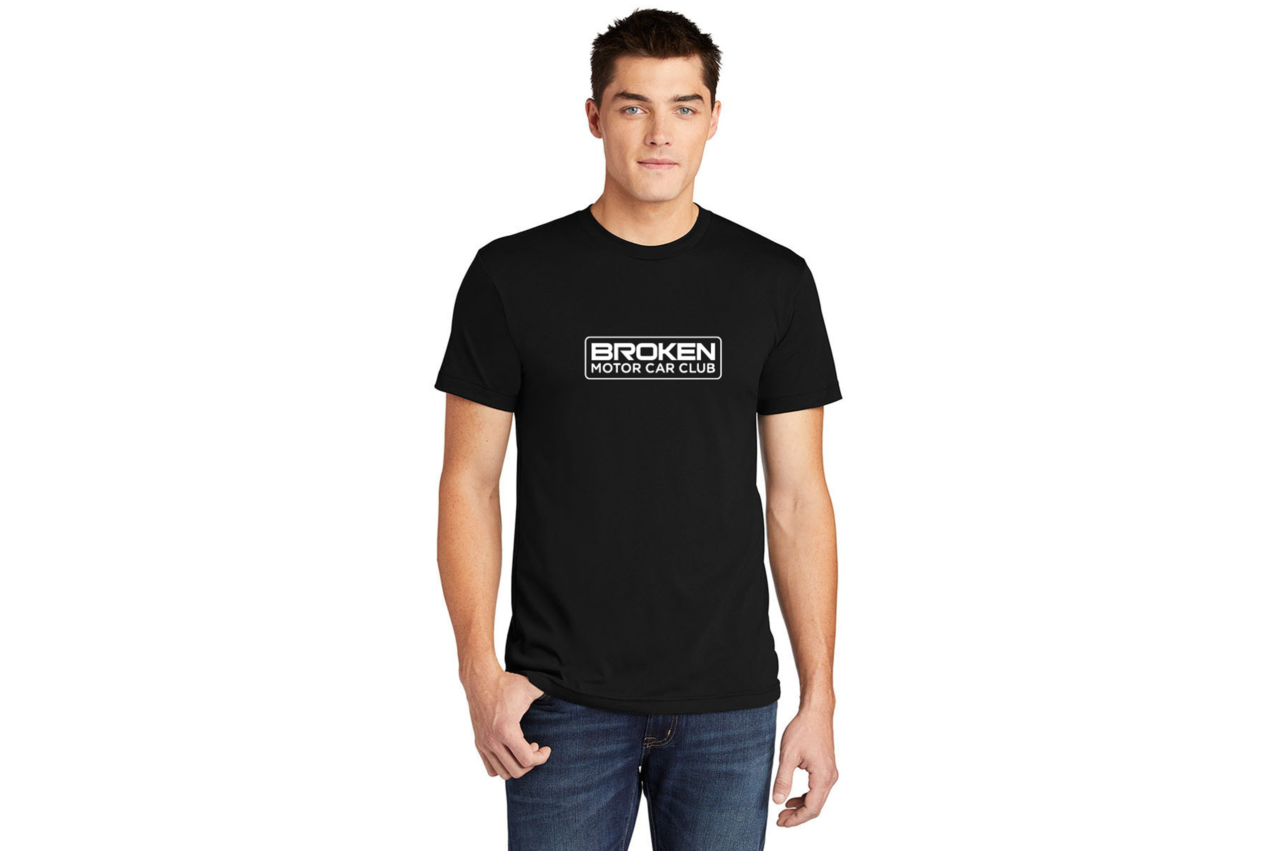 Broken Motor Car Club Black T-Shirt